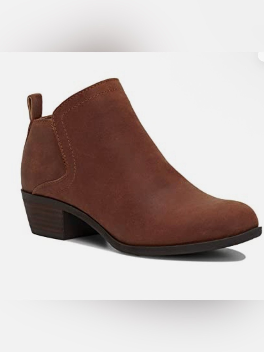 Lucky Brand Bollo Boot In Ginger Arrezo Cut Out Ankle Bootie Women’s Size 8M New